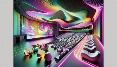 Concept of "Tiana Theater" by Karim Rashid